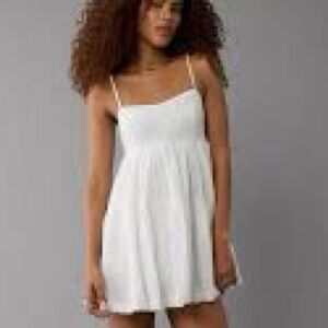 American Eagle Spaghetti Strap Mini Dress - Casual Summer Style